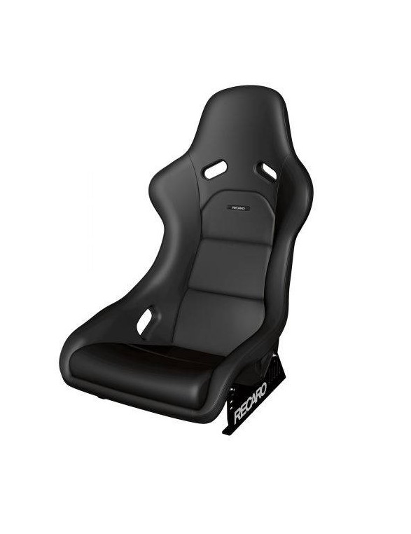 Fotel Sportowy RECARO Rennschalen (ABE) / Racing shells (ABE) Pole Position Classic Line Leather Black