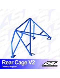 Roll Bar FIAT Panda (Typ 141) Hatchback 4x4 tylna klatka V2