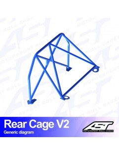 Roll Bar MAZDA MX-3 (EC) 3-drzwiowa Coupe tylna klatka V2