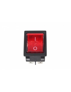 Włącznik rocker 6 PIN Red