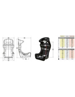 Fotel Sportowy Sabelt Taurus Max FIA