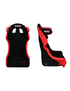 Fotel Sportowy Bimarco Phantom Welur Red-Black FIA