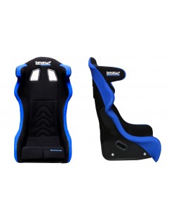 Fotel Sportowy Bimarco Phantom Welur Blue-Black FIA