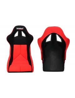 Fotel Sportowy Bimarco Cobra PRO Welur Red-Black FIA