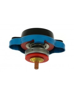 Radiator filler cap with thermometer D1Spec 28mm 1.1Bar Blue