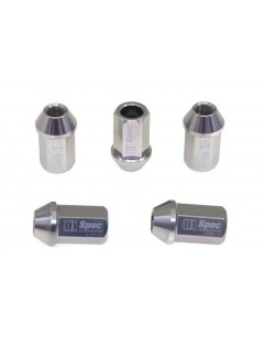 Nødder M12x1.25 Alu 40mm D1Spec Orginal Silver Cone