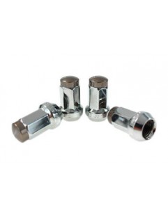 Nuts M12x1.5 Steel 30mm D1Spec Orginal Silver / Titanium Cone