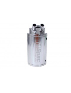 Oil catch tank D1Spec 15mm Silver + Filtr