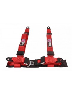 4p 2 "D1Spec Red sports belts