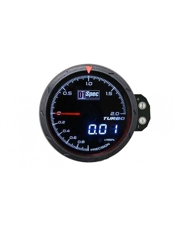 Timer D1Spec 60mm - Turbo Electric 1-2 BAR