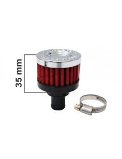 Moto Conical filter SIMOTA 15 mm Red