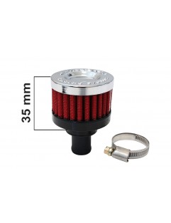 Moto Conical filter SIMOTA 18 mm Red