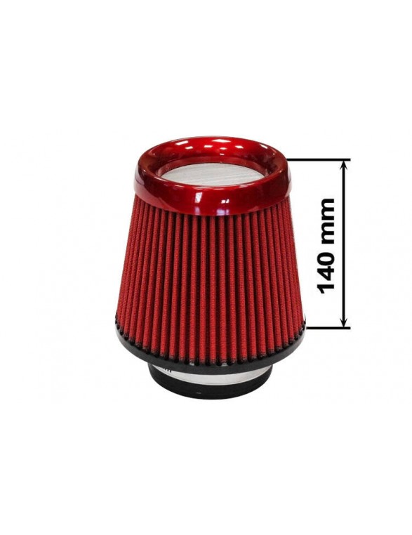 Conical filter SIMOTA JAU-X02105-05 80-89mm Red