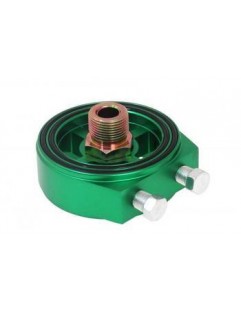 TurboWorks oil filter adapter green