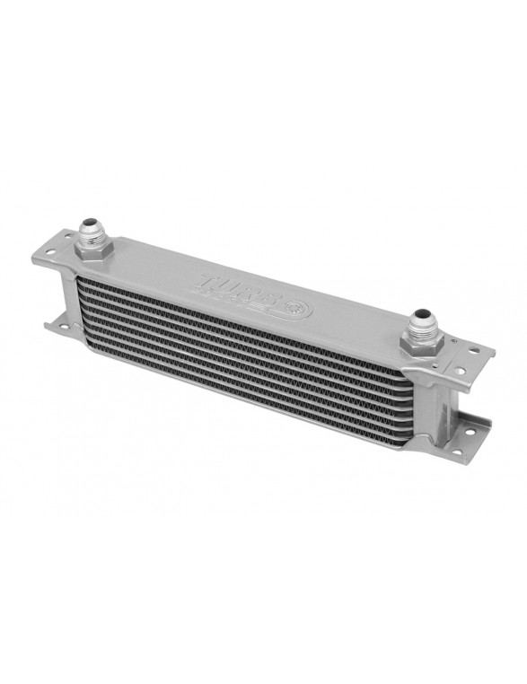 Oil cooler kit 9-rows 260x70x50 AN8 silver