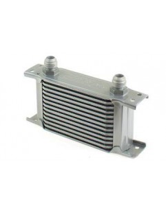 Oil cooler kit Slim 13-rows 140x100x50 AN10 silver