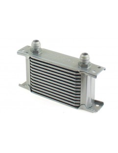 Oil cooler kit Slim 13-rows 140x100x50 AN8 silver