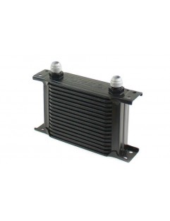 Oil cooler kit Slim 16-rows 140x125x50 AN10 black