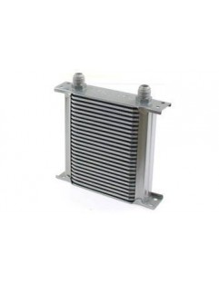 Oil cooler kit Slim 25-rows 140x195x50 AN10 silver