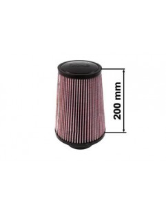 Conical filter TURBOWORKS H: 200mm OPEN: 60-77mm Purple