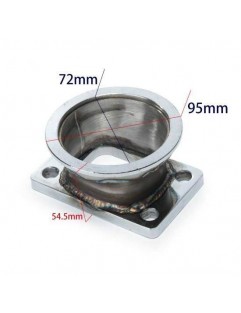 Turbo T3 flange for 3 "V-Band pp