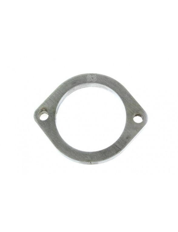 Flange connector for exhaust system 63mm 2 bolts