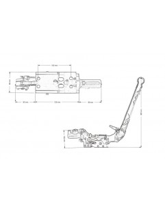 TurboWorks Professional Race Black hydraulisk handbroms