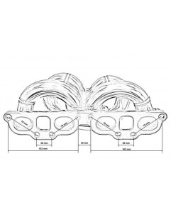 Udstødningsmanifold Nissan 200SX SR20DET