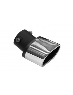 Muffler tip 90x70mm, input 63mm