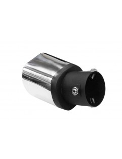 Muffler tip 90x70mm, input 63mm