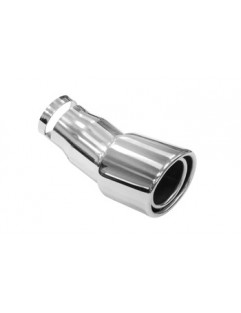 Muffler end 81x71mm input 50mm VW Polo