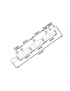 Fuel rail Honda Civic 88-00 D12 D13 D14 D15 D16 ZC SOHC