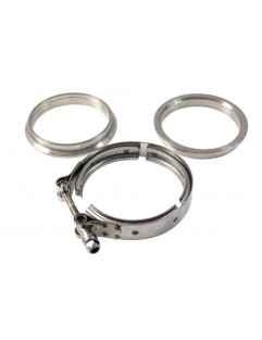 V-Band 4 "clamp 102mm + flanges