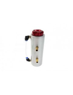 Oil catch tank 0.3L 9mm TurboWorks Silver