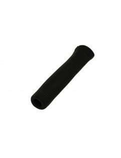 Black heat shield for ignition cables