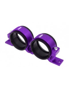 Fuel Pump Holder 2x60mm Purple