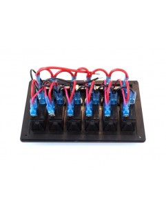 ON-OFF switchx6, BA 3x5A 2x10A 1x15A