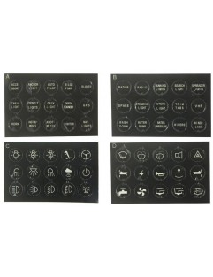 Switches 12 / 24V IP68 (ON) -OFFx1, ON-OFFx3, 2B 5A, 1B 10A, 1B 15A