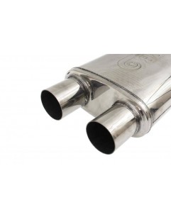 Middle Rear Muffler 63.5mm TurboWorks LT 304SS