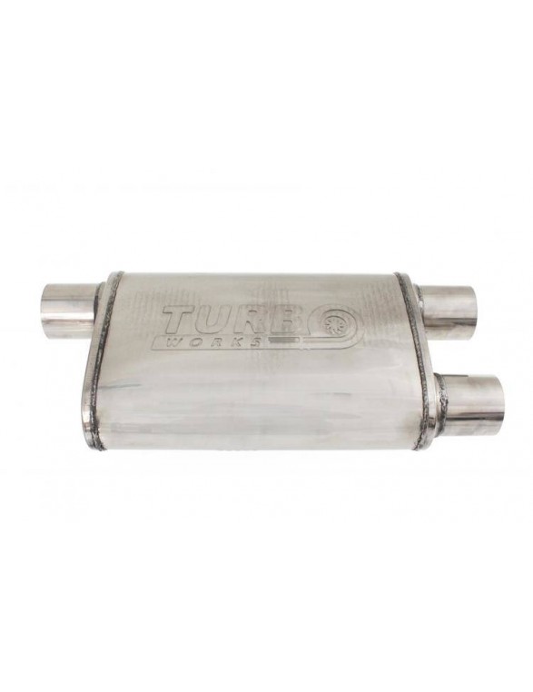 Middle Rear Muffler 63.5mm TurboWorks LT 409SS