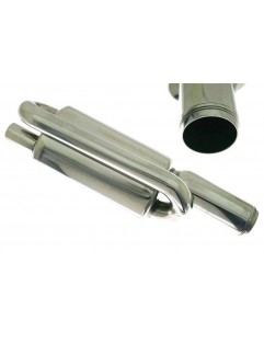 TurboWorks End Muffler 90mm, input 63.5mm