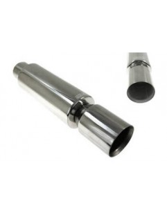 TurboWorks 100mm End Muffler, 76mm inlet