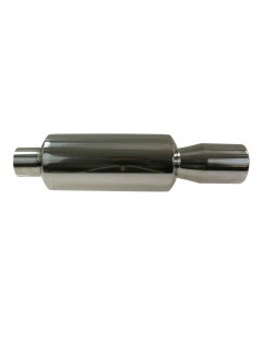 TurboWorks End Muffler 100mm, input 63.5mm