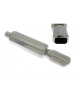 TurboWorks 76x87mm End Muffler, 57mm input