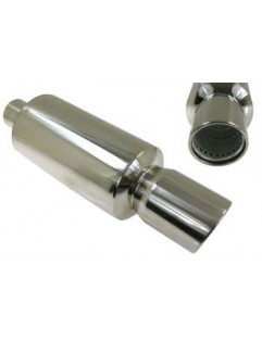 TurboWorks End Muffler 120mm, input 76mm