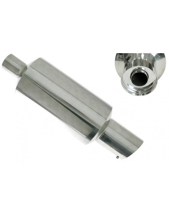 TurboWorks End Muffler 105mm, input 63.5mm