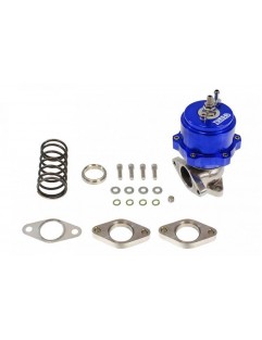 External Wastegate TurboWorks 34mm 0.5 Bar Blue