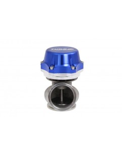 External Wastegate TurboWorks 50mm 0.5 Bar V-Band Blue