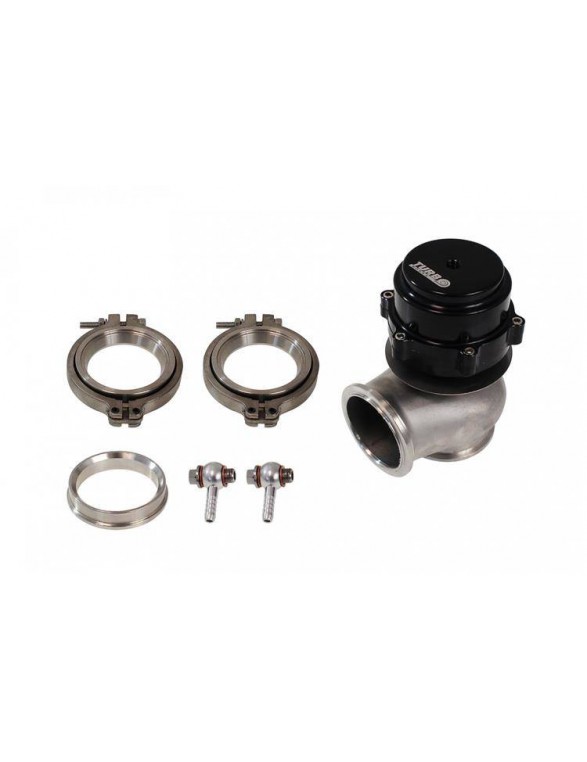 External Wastegate TurboWorks 60mm 2.2 Bar V-Band Black