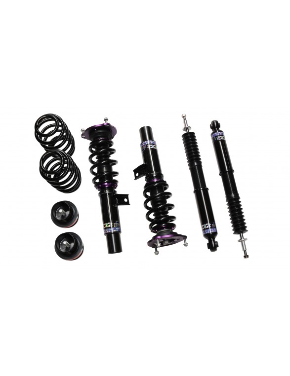 Street D2 Racing coilover suspension VOLKSWAGEN SCIROCCO MK 3 COUPE 2WD 50mm 08+